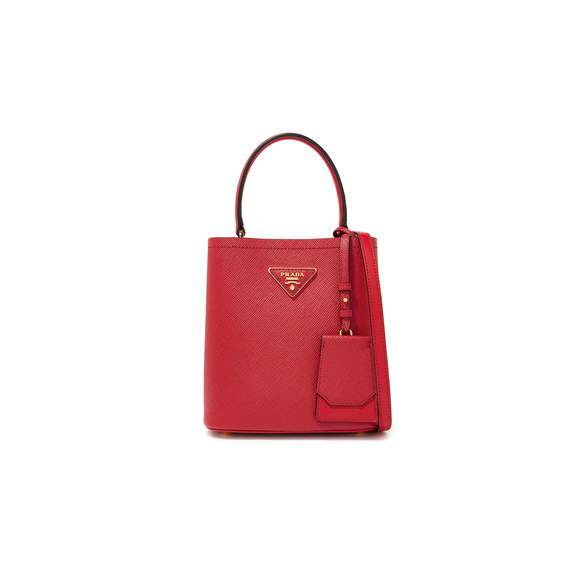 PRADA SAFFIANO SMALL PANIER BUCKET BAG 1BA217 (18*17*10.5cm)